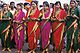मराठी साड़ी में महिलायें