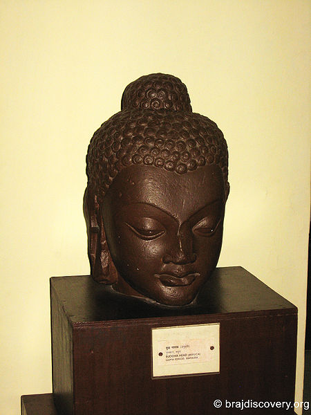 चित्र:Buddha-Head-Kushinagar.jpg