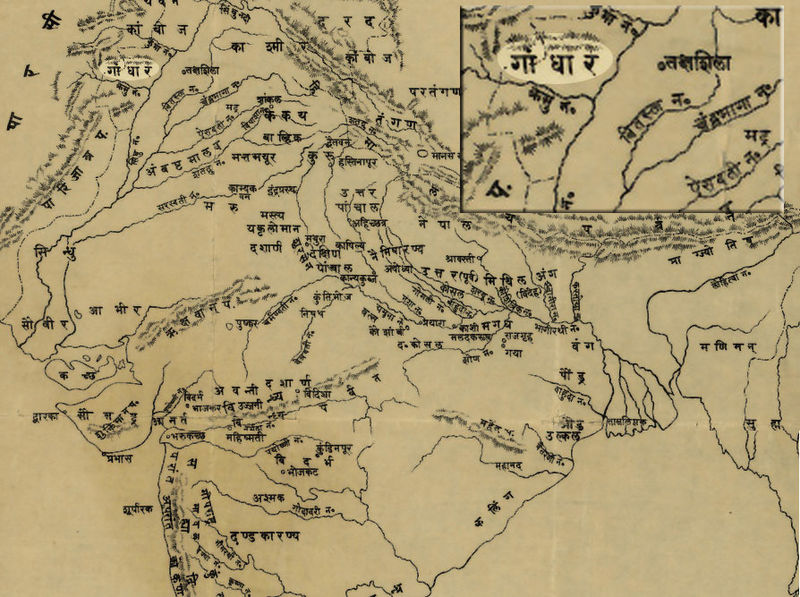 चित्र:Gandhar-Map.jpg