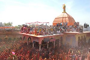 होली, दाऊजी मन्दिर, बलदेव